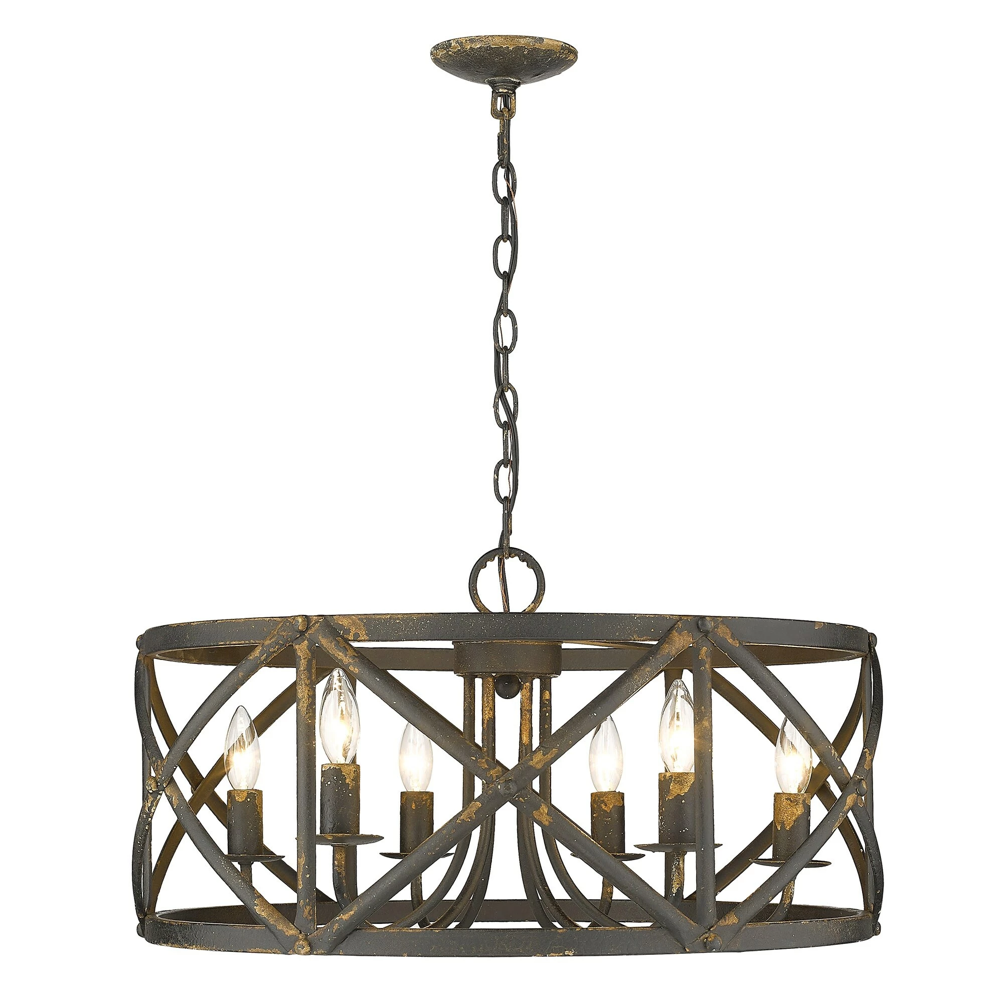 Best deal ๐ Golden Lighting 6 Light Chandelier ๐ - Image 2