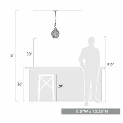 Best Sale 🔔 Golden Lighting Adeline 1 Light Medium Pendant 🔥 -Golden Lighting Sales Adeline Medium Pendant 5