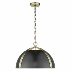 Brand new π Golden Lighting Aldrich 3 Light Pendant Aged Brass With Black Shade π 21 Brand new π Golden Lighting Aldrich 3 Light Pendant Aged Brass With Black Shade π -Golden Lighting Sales Aldrich 3 Light Pendant d637bf5f 23c3 4188 a1f7 8b2baf34faf8