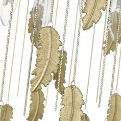 New 🎁 Golden Lighting Aleta 4 Light Pendant - Vintage Fired Gold 💯 -Golden Lighting Sales Aleta 4 Light Pendant 2