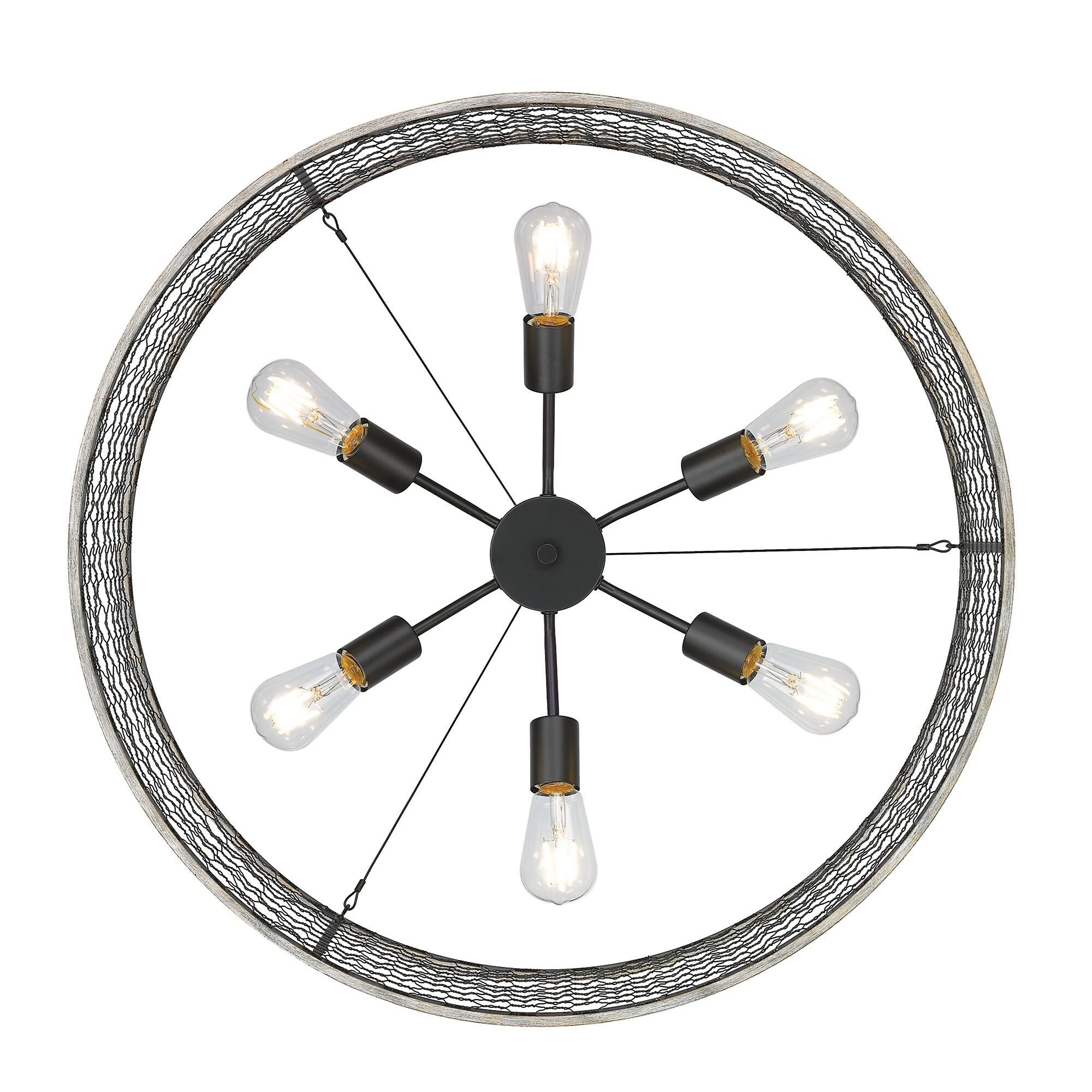 Brand new π Golden Lighting Bailey 6 Light Chandelier - 30x18" π€© - Image 3