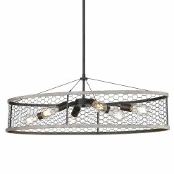 Cheap 🌟 Golden Lighting Bailey Linear Pendant - Matte Black 💯