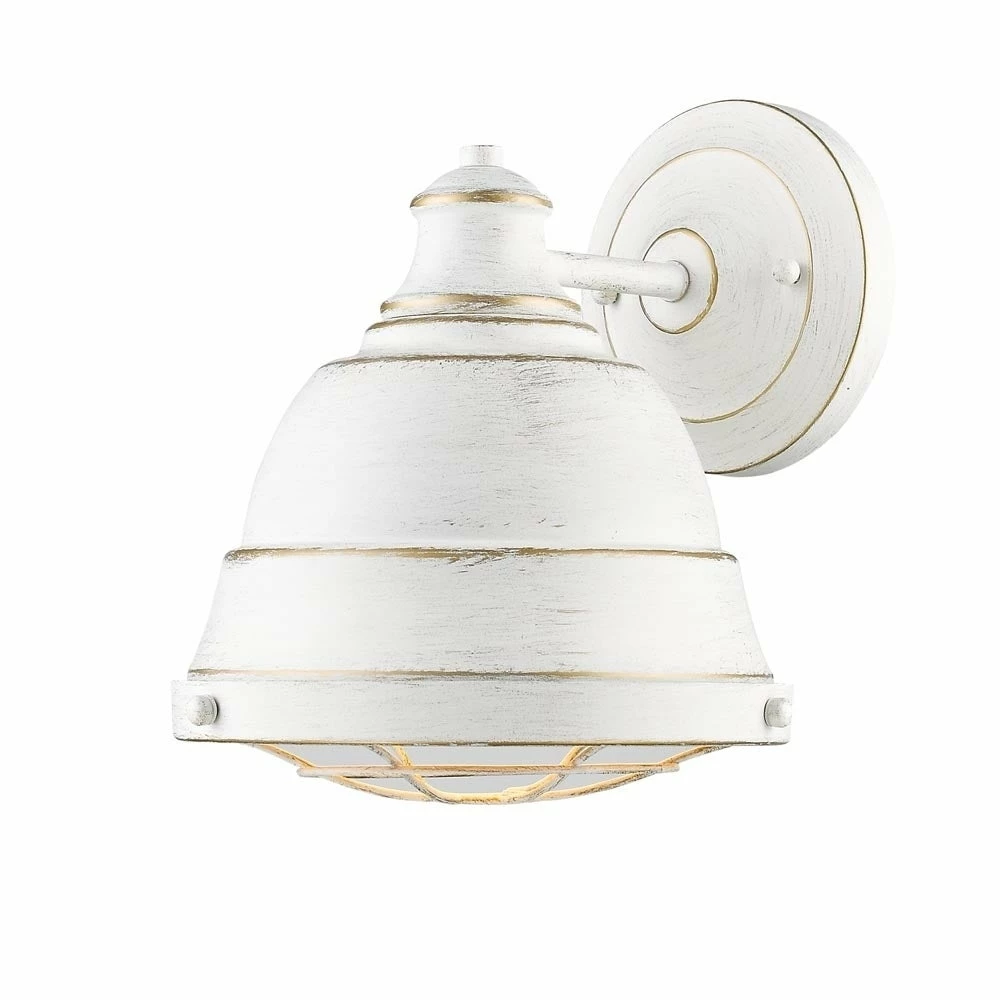Cheap π Golden Lighting Bartlett 1 Light Wall Sconce In French White 𧨠6 Cheap π Golden Lighting Bartlett 1 Light Wall Sconce In French White 𧨠- Image 4