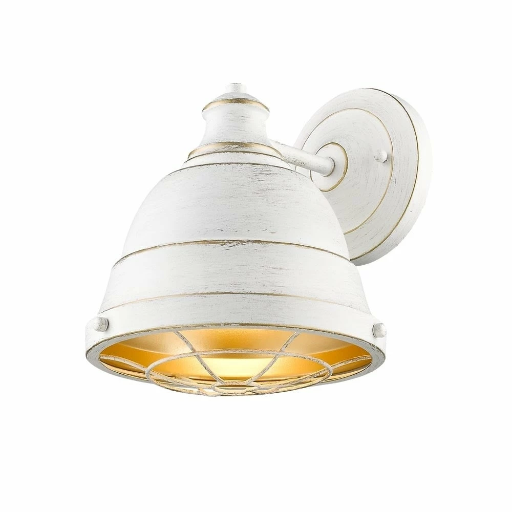 Cheap π Golden Lighting Bartlett 1 Light Wall Sconce In French White 𧨠4 Cheap π Golden Lighting Bartlett 1 Light Wall Sconce In French White 𧨠- Image 2