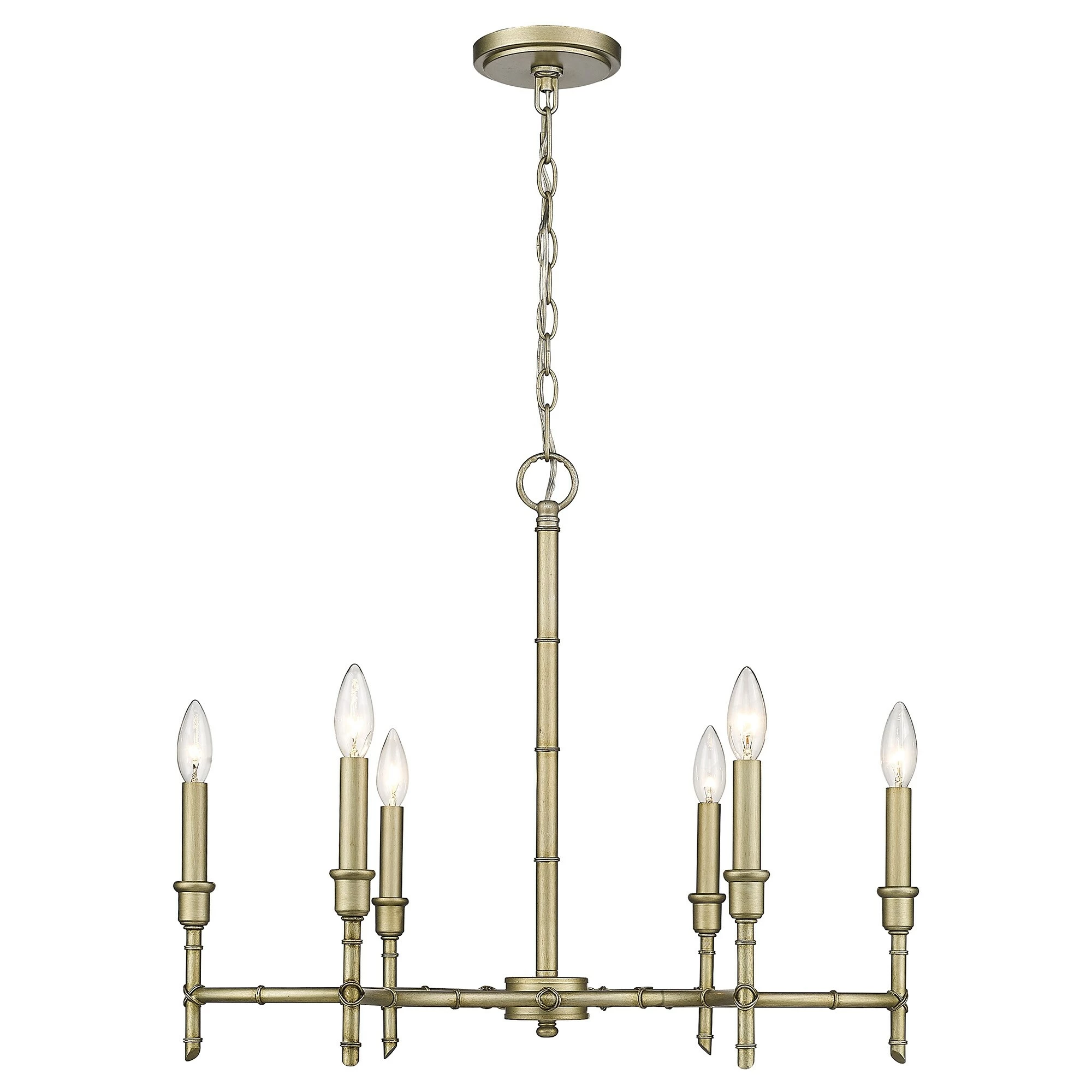 Promo 𧨠Golden Lighting Cambay 6 Light Chandelier π 4 Promo 𧨠Golden Lighting Cambay 6 Light Chandelier π - Image 2