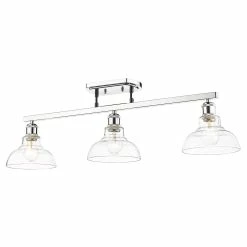 Promo β Golden Lighting Carver 3 Light Semi-Flush Chrome With Clear Glass π 17 Promo β Golden Lighting Carver 3 Light Semi-Flush Chrome With Clear Glass π -Golden Lighting Sales Carver 3 Light Semi Flush 5