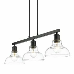Wholesale π Golden Lighting Carver Linear Pendant Chrome With Clear Glass π 14 Wholesale π Golden Lighting Carver Linear Pendant Chrome With Clear Glass π -Golden Lighting Sales Carver Linear Pendant 2