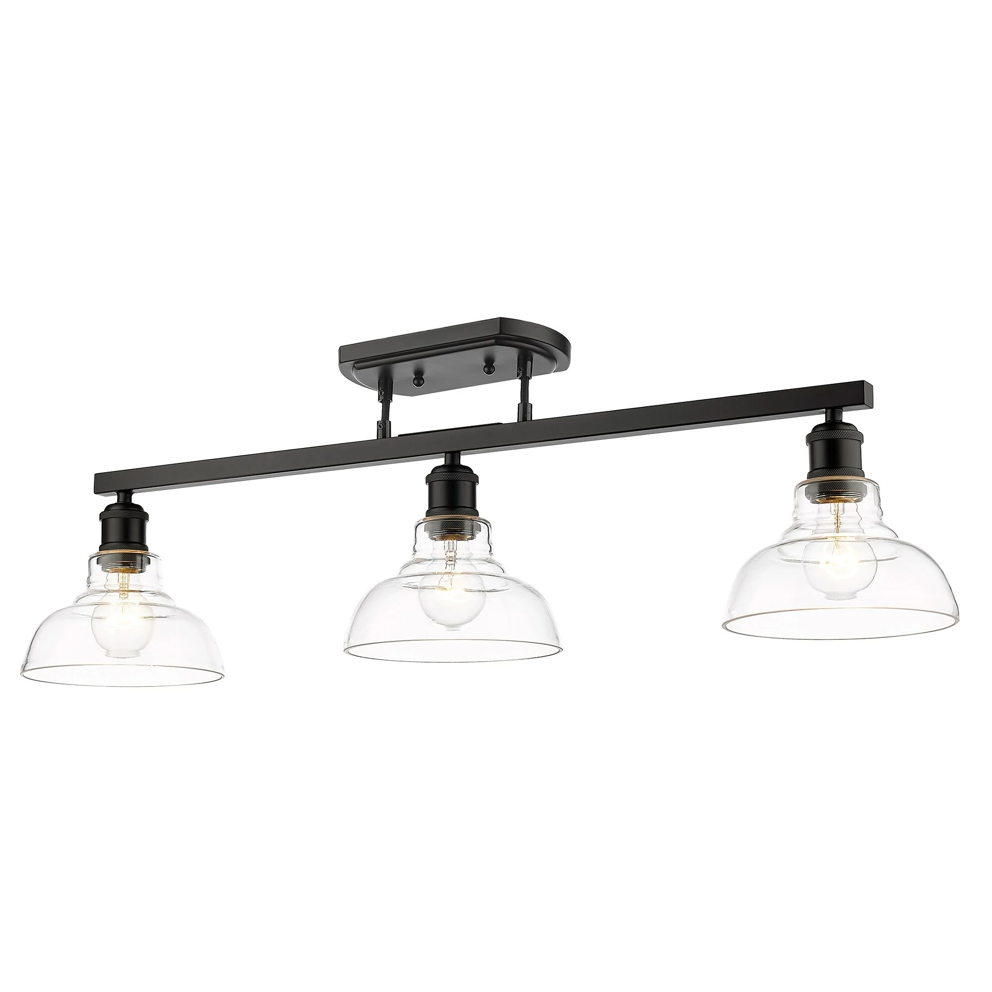 Wholesale π Golden Lighting Carver Linear Pendant Chrome With Clear Glass π 6 Wholesale π Golden Lighting Carver Linear Pendant Chrome With Clear Glass π - Image 4