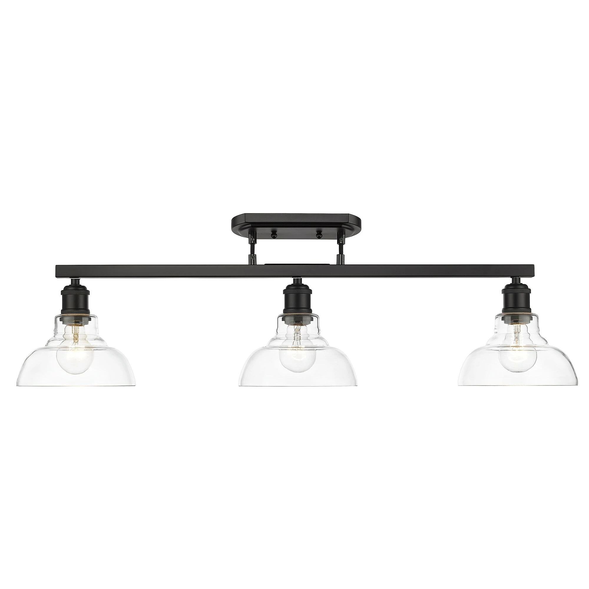 Wholesale π Golden Lighting Carver Linear Pendant Chrome With Clear Glass π 7 Wholesale π Golden Lighting Carver Linear Pendant Chrome With Clear Glass π - Image 5