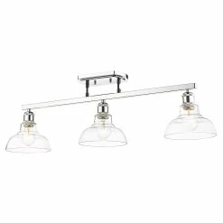 Wholesale π Golden Lighting Carver Linear Pendant Chrome With Clear Glass π 20 Wholesale π Golden Lighting Carver Linear Pendant Chrome With Clear Glass π -Golden Lighting Sales Carver Linear Pendant 8