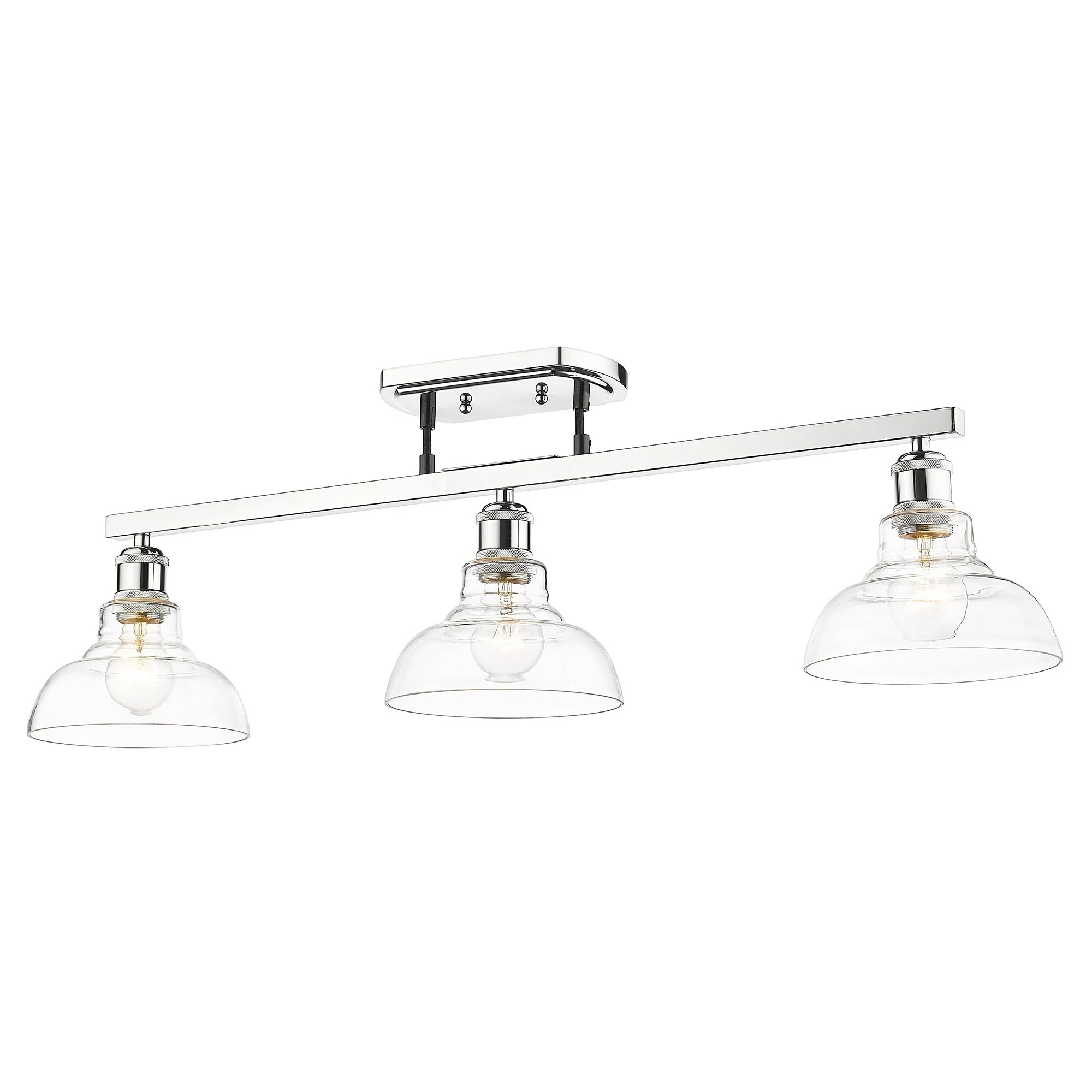 Wholesale π Golden Lighting Carver Linear Pendant Chrome With Clear Glass π 11 Wholesale π Golden Lighting Carver Linear Pendant Chrome With Clear Glass π - Image 9