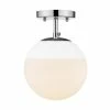 Wholesale 𧨠Golden Lighting Dixon Mid-Century Modern Semi-Flush Orb Matte Black With Black Cap π 2 Wholesale 𧨠Golden Lighting Dixon Mid-Century Modern Semi-Flush Orb Matte Black With Black Cap π -Golden Lighting Sales Dixon Semi Flush