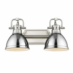 Discount π― Golden Lighting Duncan 2 Light Bath Vanity Pewter With Aged Brass Shades π 26 Discount π― Golden Lighting Duncan 2 Light Bath Vanity Pewter With Aged Brass Shades π -Golden Lighting Sales Duncan 2 Light Bath Vanity 11