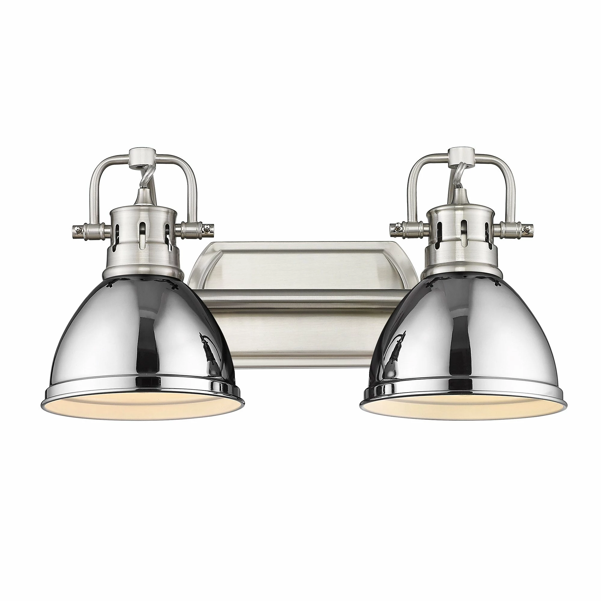 Discount π― Golden Lighting Duncan 2 Light Bath Vanity Pewter With Aged Brass Shades π 12 Discount π― Golden Lighting Duncan 2 Light Bath Vanity Pewter With Aged Brass Shades π - Image 10
