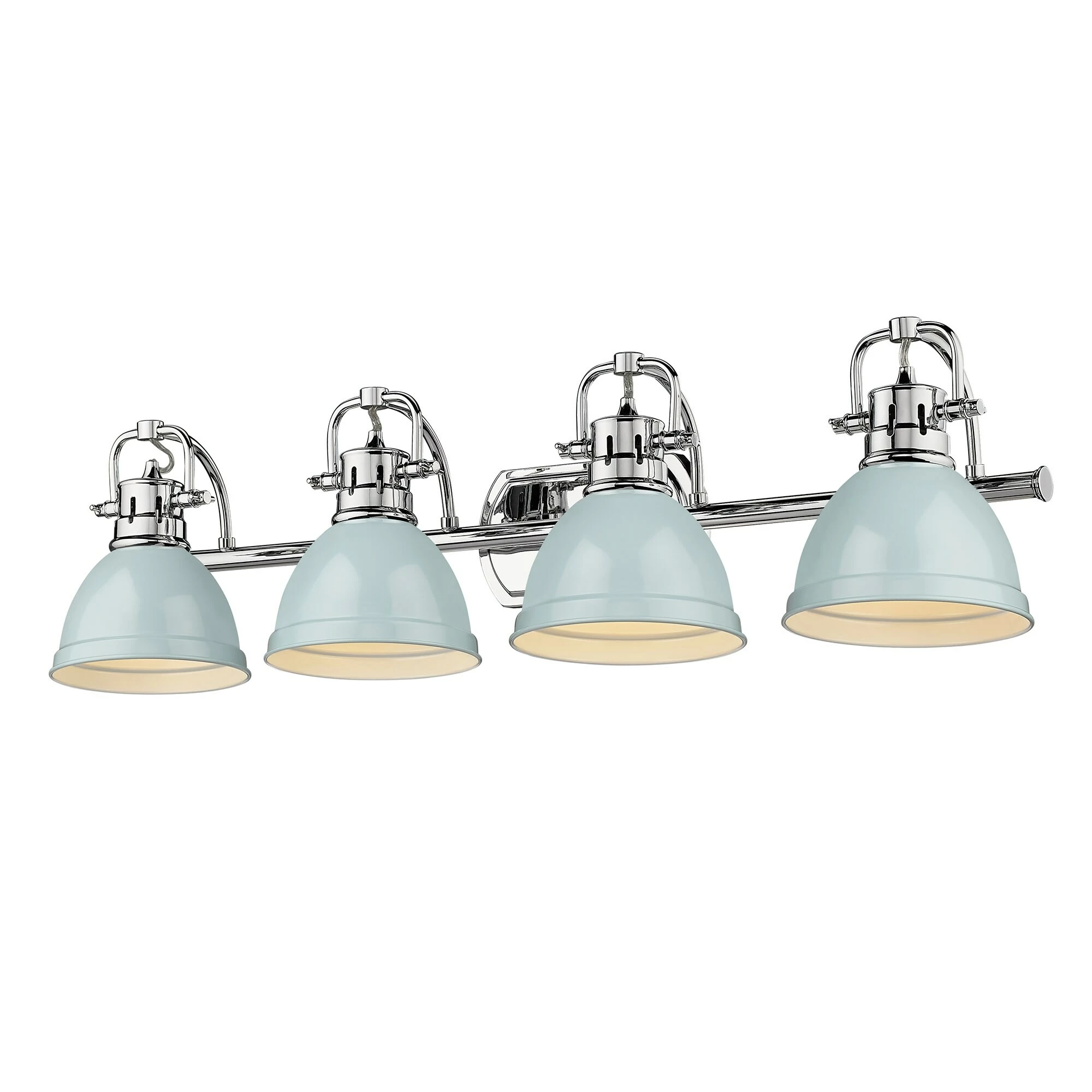 Coupon π₯ Golden Lighting Duncan 4-light Bath Vanity Chrome & Matte White π 12 Coupon π₯ Golden Lighting Duncan 4-light Bath Vanity Chrome & Matte White π - Image 10