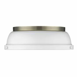 Coupon π Golden Lighting Duncan Flush Mount - 14 Dia X 4.25 H - 14 Dia X 4.25 H Aged Brass With Matte White Shade π 21 Coupon π Golden Lighting Duncan Flush Mount - 14 Dia X 4.25 H - 14 Dia X 4.25 H Aged Brass With Matte White Shade π -Golden Lighting Sales Duncan Flush Mount 14 Dia x 4.25 H 54502946 2c9b 4a7d a1e2 2abc21b4d9fa