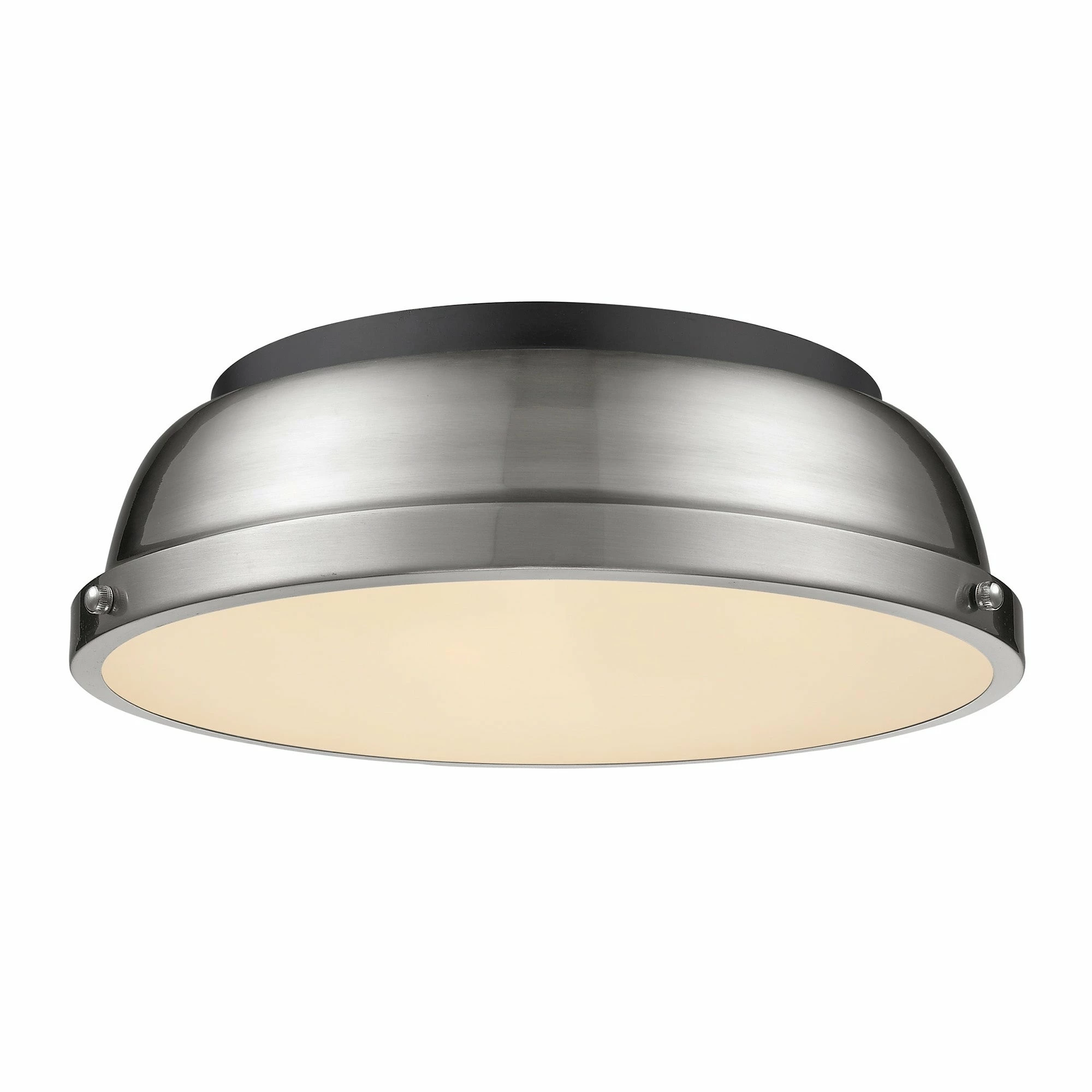 Brand new β Golden Lighting Duncan Flush Mount Matte Black With Aged Brass π 8 Brand new β Golden Lighting Duncan Flush Mount Matte Black With Aged Brass π - Image 6