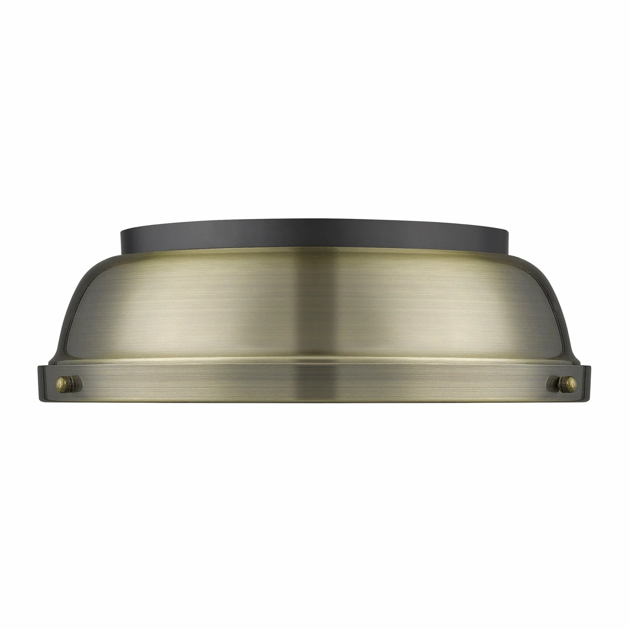 Brand new β Golden Lighting Duncan Flush Mount Matte Black With Aged Brass π 4 Brand new β Golden Lighting Duncan Flush Mount Matte Black With Aged Brass π - Image 2