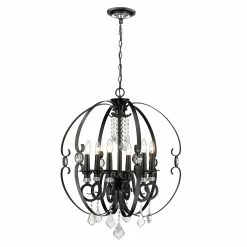 Cheapest π Golden Lighting Ella 6 Light Chandelier Bronze π 19 Cheapest π Golden Lighting Ella 6 Light Chandelier Bronze π -Golden Lighting Sales Ella 6 Light Chandelier 1