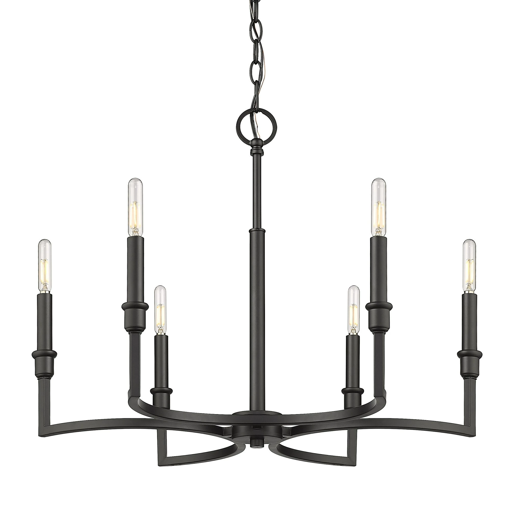 Outlet π― Golden Lighting Ellyn 6 Light Chandelier π 5 Outlet π― Golden Lighting Ellyn 6 Light Chandelier π - Image 3