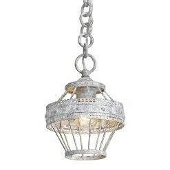 New π Golden Lighting Ferris Mini Pendant - Oyster π