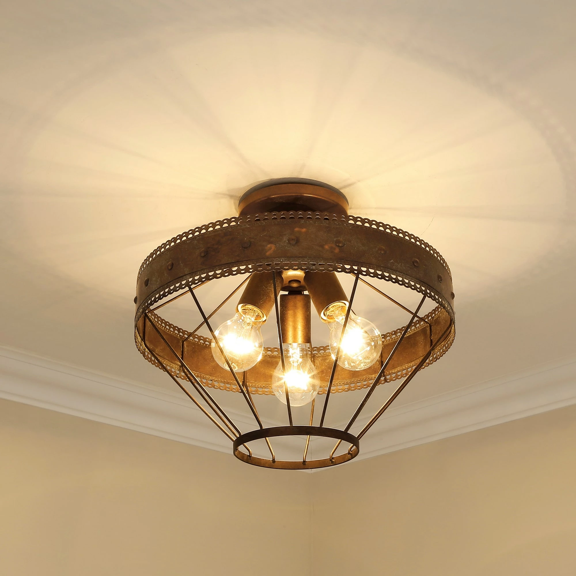 Coupon π― Golden Lighting Ferris Semi-Flush π - Image 4