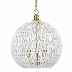 Best Pirce 🔔 Golden Lighting Florence 3 Light Pendant - 18.5"x21.625" 👍 -Golden Lighting Sales Florence 3 Light Pendant 3