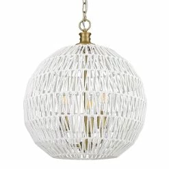 Best Pirce 🔔 Golden Lighting Florence 3 Light Pendant - 18.5"x21.625" 👍 -Golden Lighting Sales Florence 3 Light Pendant 4