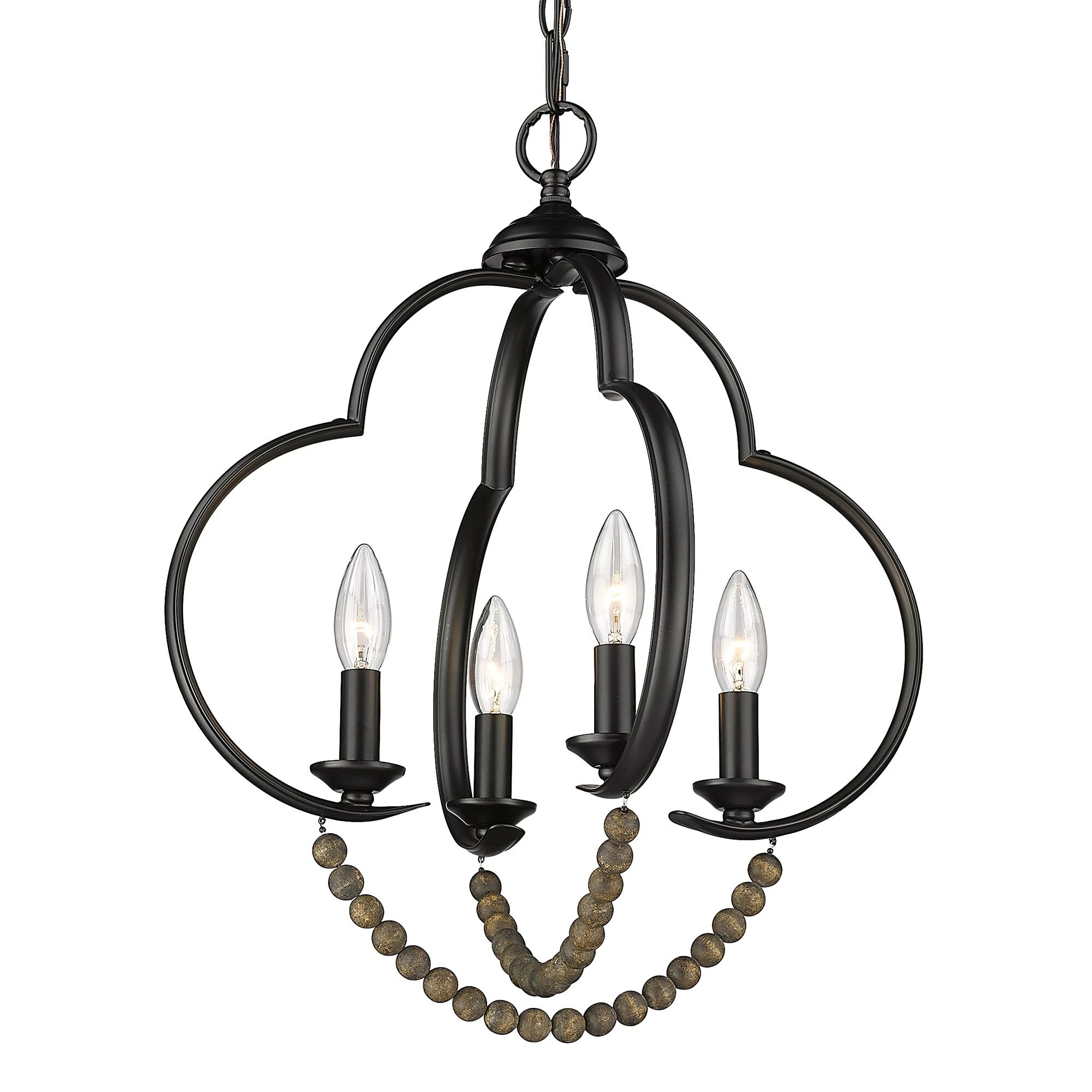 Flash Sale π Golden Lighting Flori 4 Light Pendant - 17"x20.75" π 5 Flash Sale π Golden Lighting Flori 4 Light Pendant - 17"x20.75" π - Image 3
