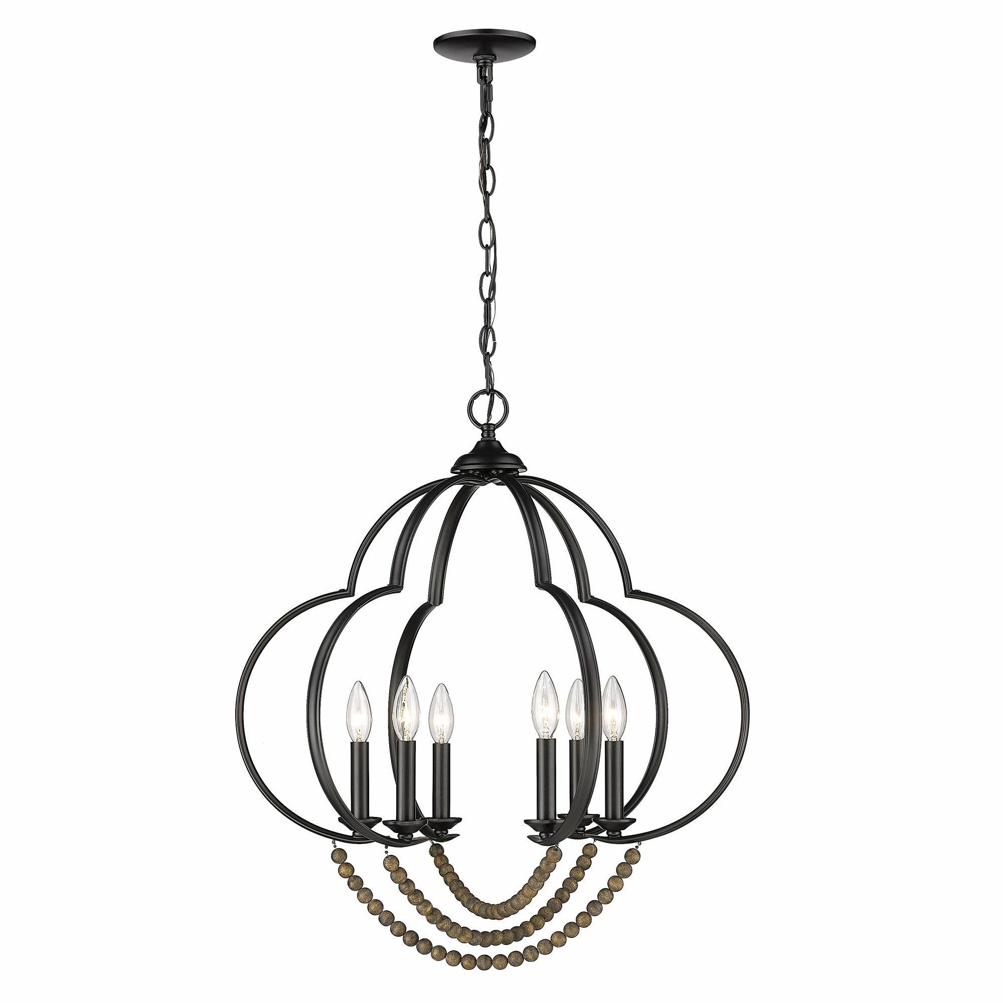 Cheapest ๐ Golden Lighting Flori 6 Light Pendant - 24.25"x27.25" ๐ฅ - Image 2