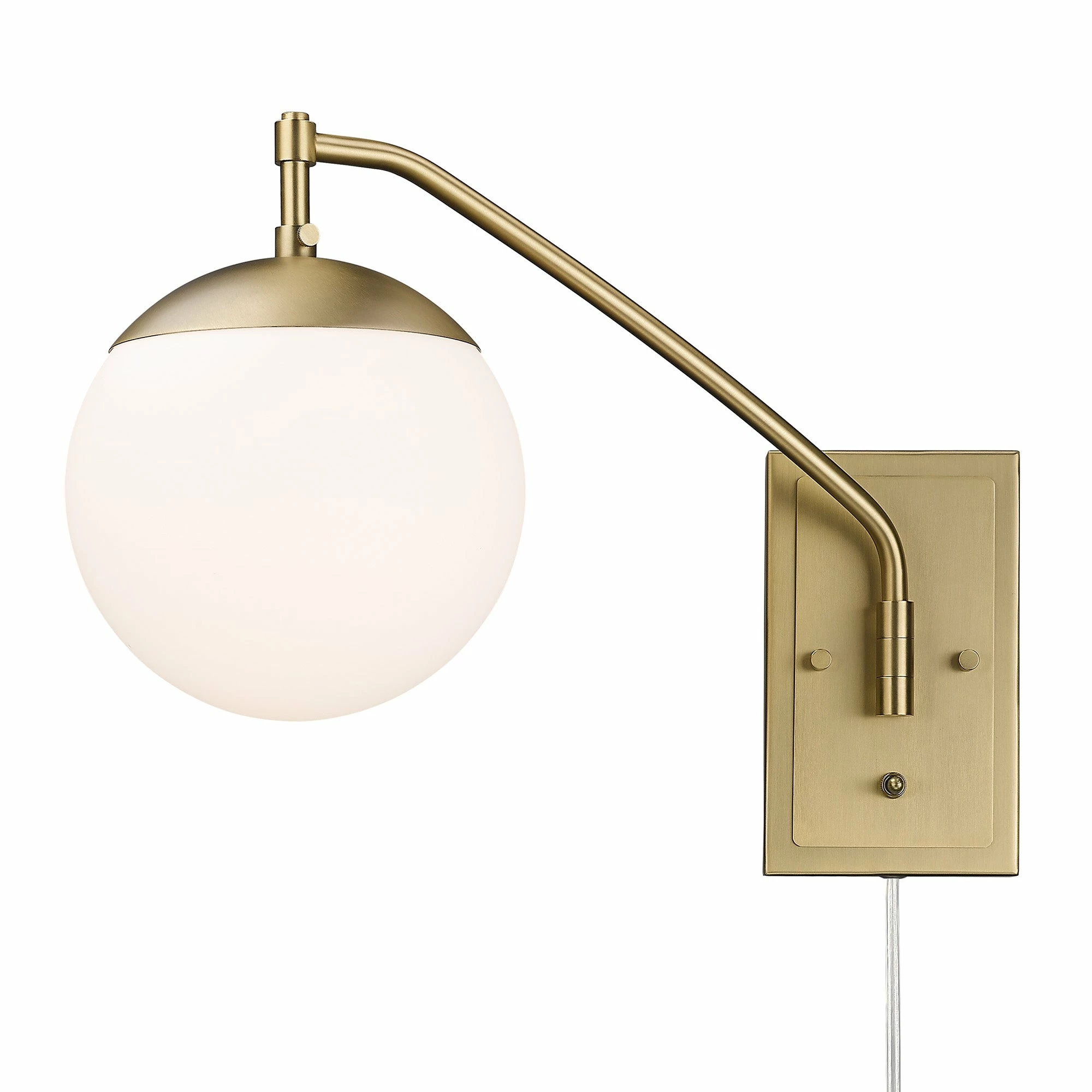 Promo β Golden Lighting Glenn 1 Light Articulating Wall Sconce Brushed Champagne Bronze π₯ - Image 3