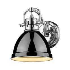 Hot Sale π Golden LIghting Duncan Black 1-light Bath Vanity Fixture π 7 Hot Sale π Golden LIghting Duncan Black 1-light Bath Vanity Fixture π -Golden Lighting Sales Golden LIghting Duncan Black 1 light Bath Vanity Fixture 80c926f1 a6ae 4275 b630 0a6c427c315c