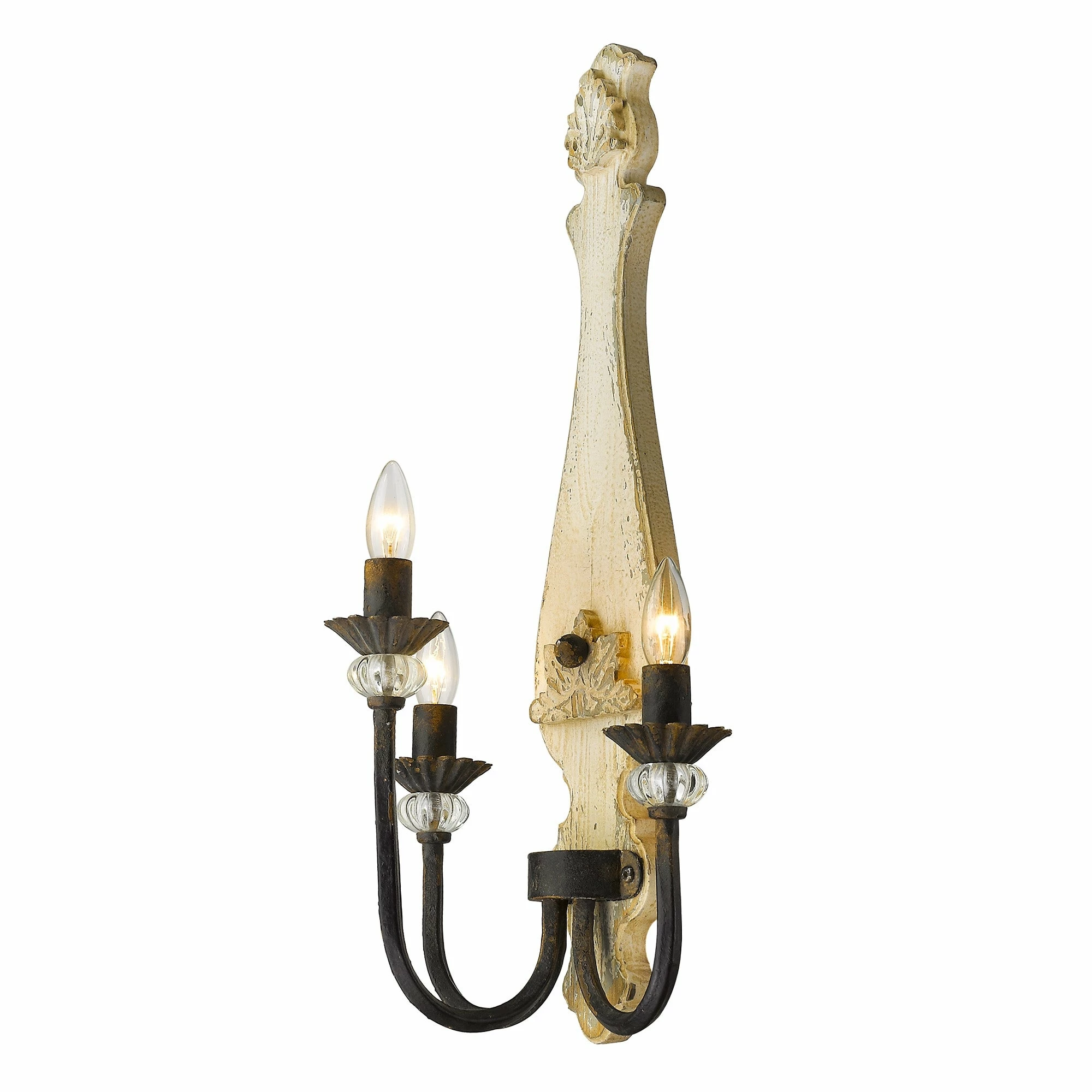 Flash Sale โญ Golden Lighting Brigette 3 Light Wall Sconce ๐ - Image 3