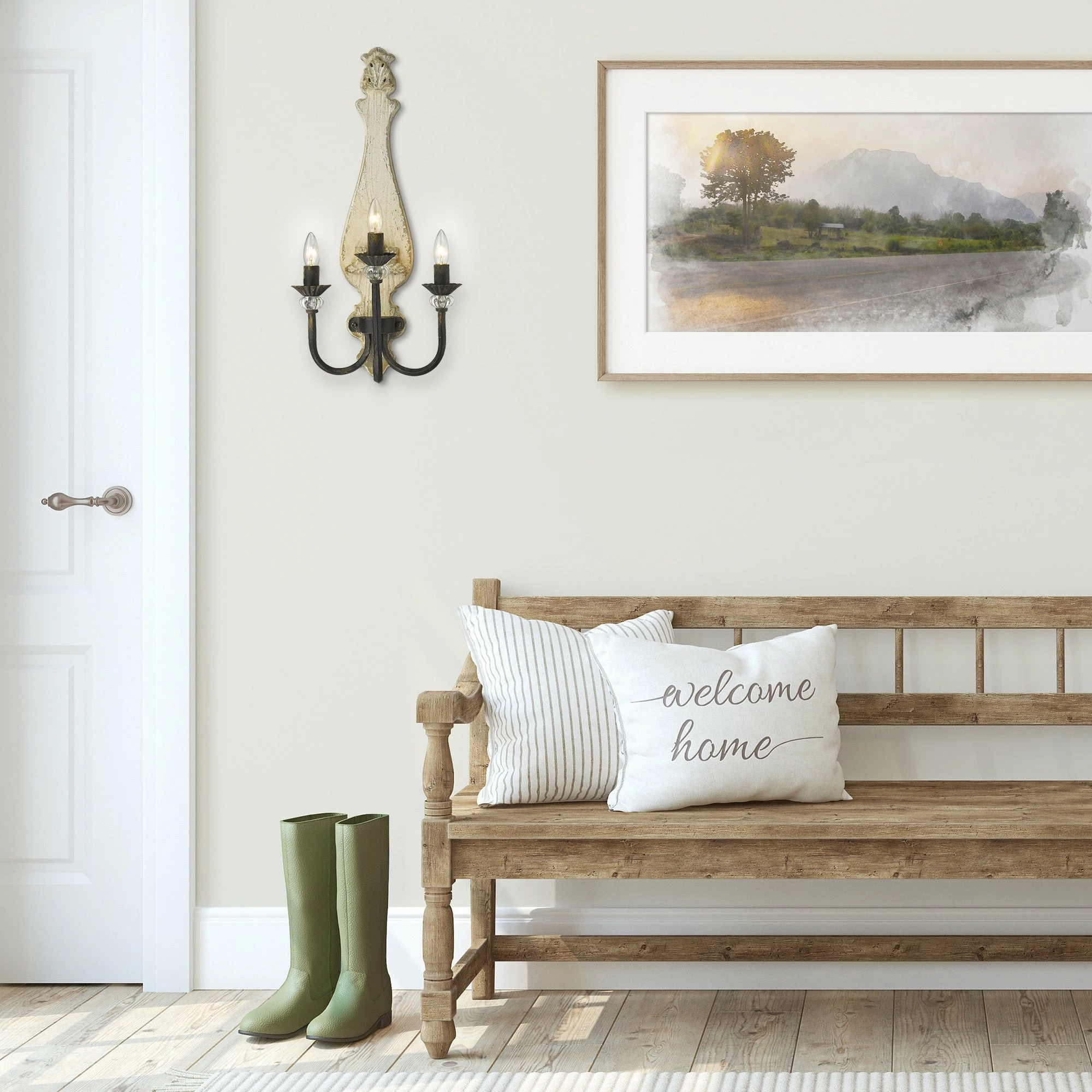 Flash Sale โญ Golden Lighting Brigette 3 Light Wall Sconce ๐ - Image 4