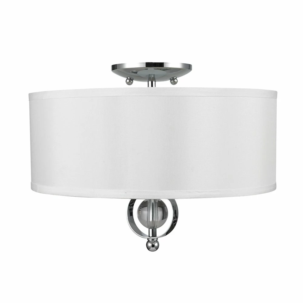 Brand new โค๏ธ Golden Lighting Cerchi 2-Light Flush-mount Light - 15" W X 11.5" H - 15" W X 11.5" H Rubbed Bronze ๐ฏ - Image 3