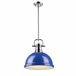 Cheapest π Golden Lighting Duncan 1-light Steel Pendant Light Fixture Chrome With White Shade π 27 Cheapest π Golden Lighting Duncan 1-light Steel Pendant Light Fixture Chrome With White Shade π -Golden Lighting Sales Golden Lighting Duncan 1 light Chrome Steel Pendant 4