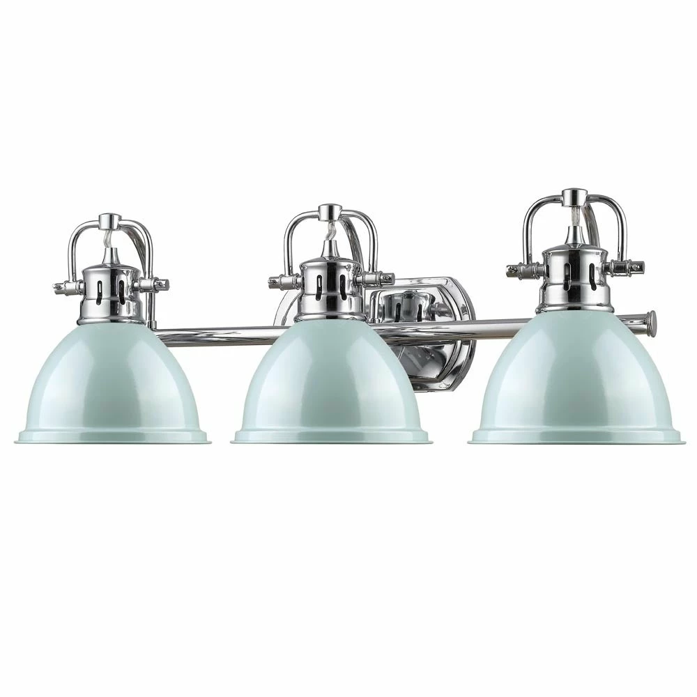 Deals β€οΈ Golden Lighting Duncan 3-light Bath Vanity In Chrome π 6 Deals β€οΈ Golden Lighting Duncan 3-light Bath Vanity In Chrome π - Image 4