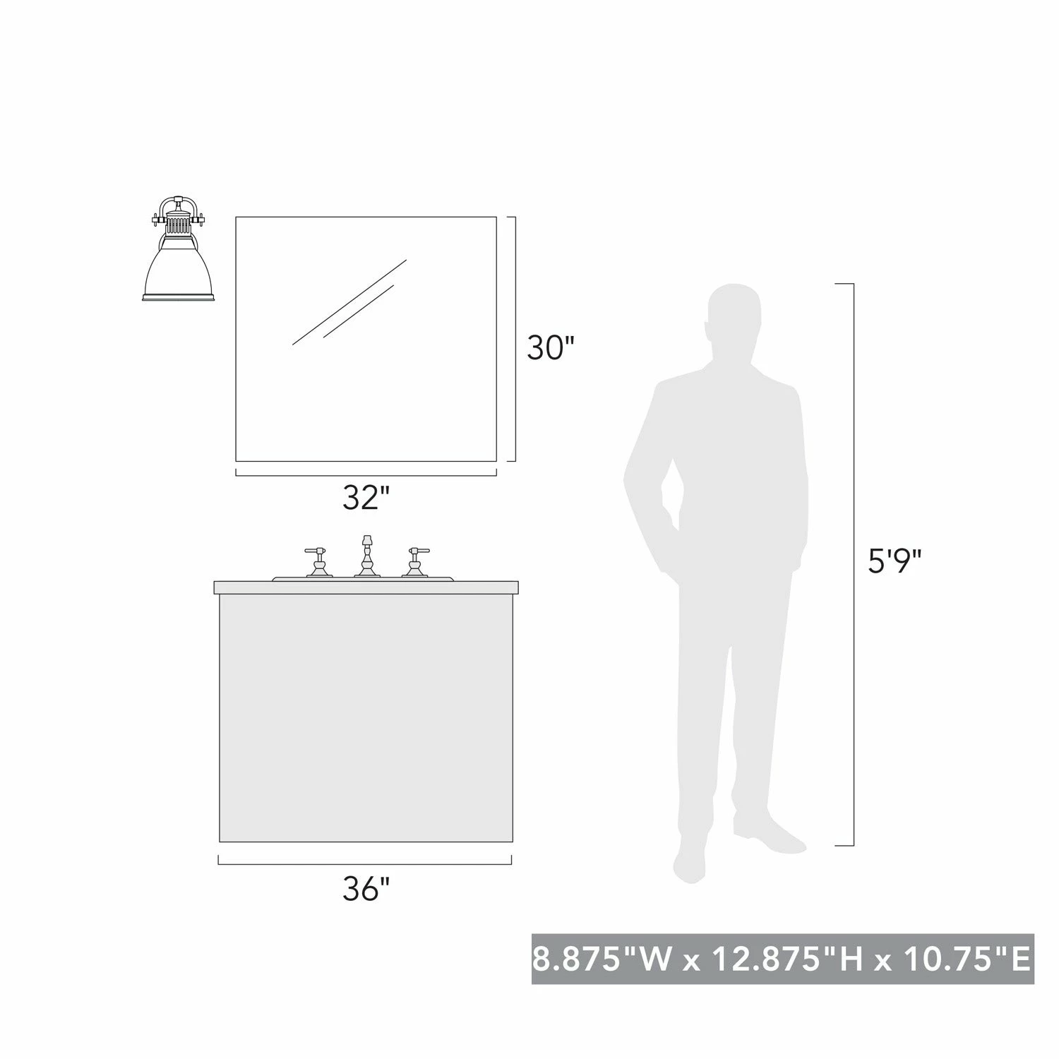 Best deal π₯° Golden Lighting Duncan Aged Brass 1-light Wall Sconce Aged Brass With Matte Black Shade π - Image 6