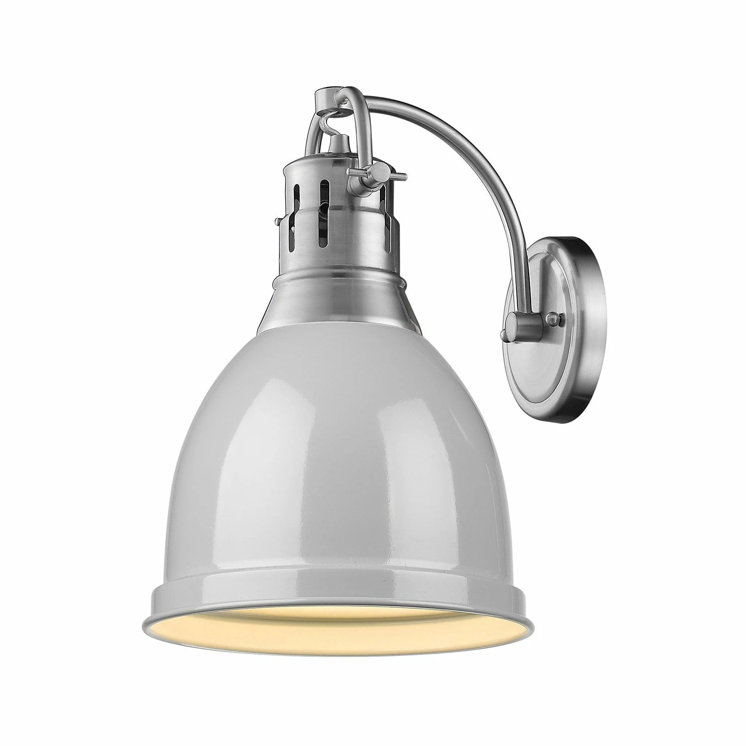 Best deal π₯° Golden Lighting Duncan Aged Brass 1-light Wall Sconce Aged Brass With Matte Black Shade π - Image 10