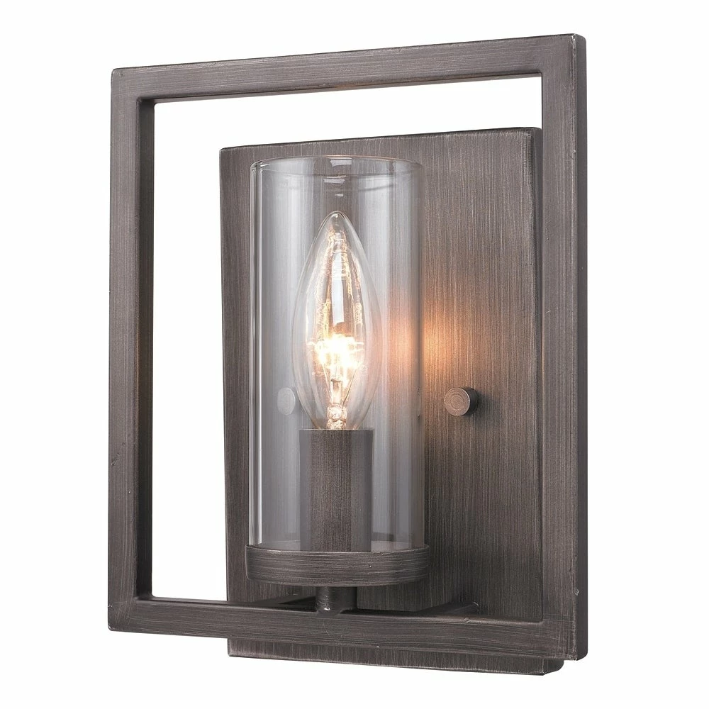 Top 10 π Golden Lighting Gunmetal Bronze Steel Marco Wall Sconce π 6 Top 10 π Golden Lighting Gunmetal Bronze Steel Marco Wall Sconce π - Image 4