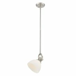 Coupon 😍 Golden Lighting Hines Pewter-Finished Steel 100-Watt 1-Light Mini Pendant Light With Opal Glass Shade 💯 -Golden Lighting Sales Golden Lighting Hines Pewter Finished Steel 100 Watt 1 Light Mini Pendant Light with Opal Glass Shade bd693730 e7ff 4050 8b11 51cd4370f614