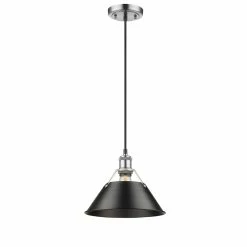 Outlet π€© Golden Lighting Orwell PW Pewter Black Shade 10-inch 1-light Pendant β¨ 7 Outlet π€© Golden Lighting Orwell PW Pewter Black Shade 10-inch 1-light Pendant β¨ -Golden Lighting Sales Golden Lighting Orwell PW Pewter Black Shade 10 inch 1 light Pendant 6688b986 a153 4eb3 af8e f7acea4c5dda