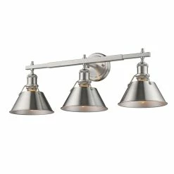 Wholesale π Golden Lighting Orwell PW Pewter-finished Steel 3-light Bath Vanity Fixture - Pewter With Pewter π 9 Wholesale π Golden Lighting Orwell PW Pewter-finished Steel 3-light Bath Vanity Fixture - Pewter With Pewter π -Golden Lighting Sales Golden Lighting Orwell PW Pewter finished Steel 3 light Bath Vanity Fixture ff2e114d 542b 4320 b8a2 455000e372eb
