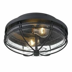 Coupon 💯 Golden Lighting Seaport Outdoor Flush Mount Sconce ⌛ -Golden Lighting Sales Golden Lighting Seaport Outdoor Flush Mount Sconce 2