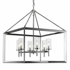 Budget π Golden Lighting Smyth Chrome With Clear Glass 6-light Chandelier π 9 Budget π Golden Lighting Smyth Chrome With Clear Glass 6-light Chandelier π -Golden Lighting Sales Golden Lighting Smyth Chrome With Clear Glass 6 light Chandelier a6b0497a 12a6 42fb ac2c fa18b667ec8a