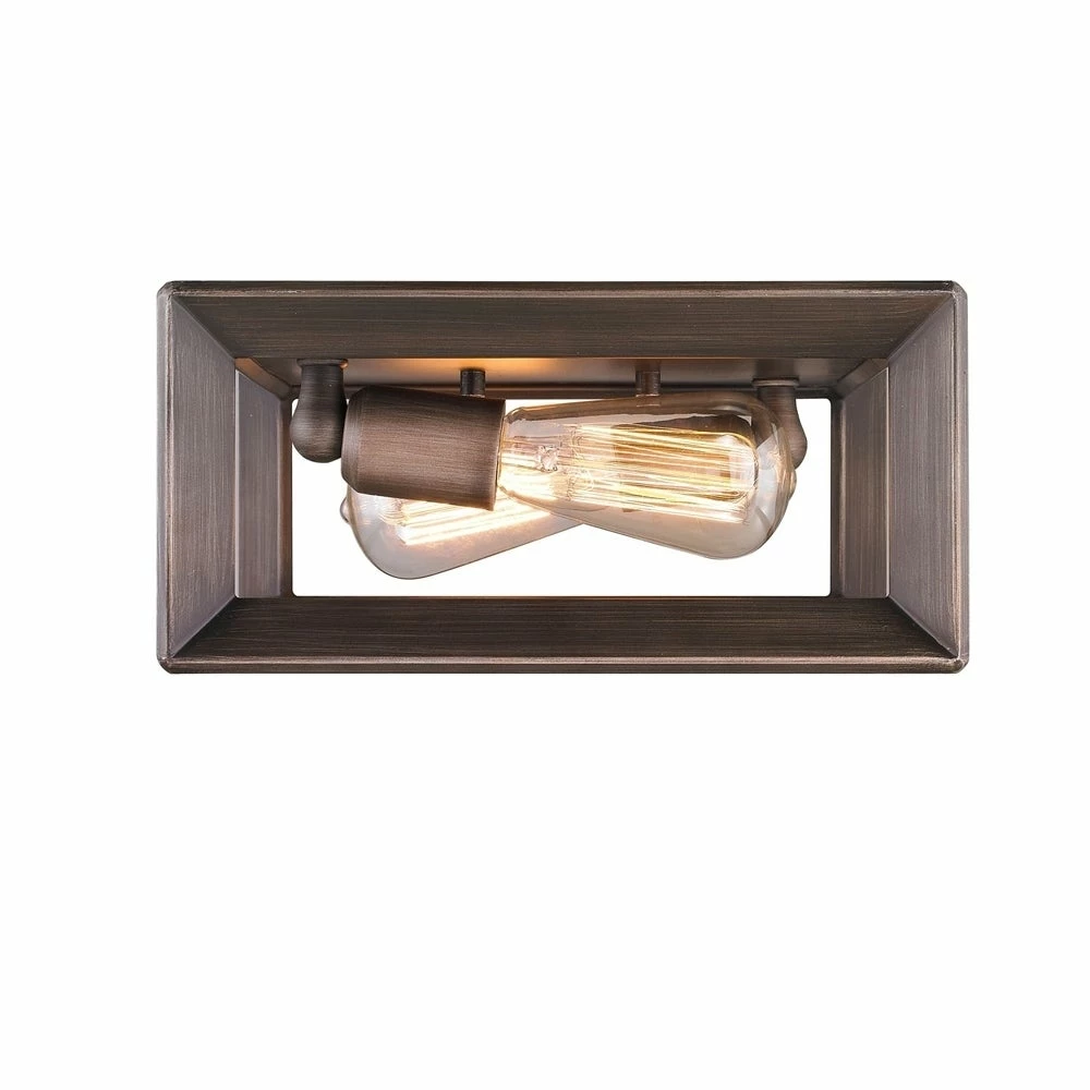 Brand new π Golden Lighting Smyth Gunmetal Bronze Flush-mount Light Fixture π 3 Brand new π Golden Lighting Smyth Gunmetal Bronze Flush-mount Light Fixture π