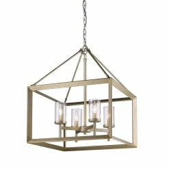 Hot Sale π Golden Lighting Smyth White Gold 4 Light Chandelier With Clear Glass π 9 Hot Sale π Golden Lighting Smyth White Gold 4 Light Chandelier With Clear Glass π -Golden Lighting Sales Golden Lighting Smyth White Gold 4 Light Chandelier With Clear Glass 56353fc1 f098 43e0 b883 d9e71882195e