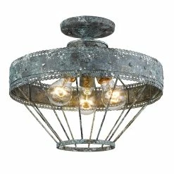 Outlet 👏 Golden Lighting's Ferris Semi-Flush ✔️ -Golden Lighting Sales Golden Lightings Ferris Semi Flush 7856 SF VP 2c97e372 7bb5 4686 b28c 53474f9d2cea