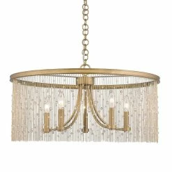 Coupon π Golden Lighting's Marilyn CRY 5 Light Chandelier β