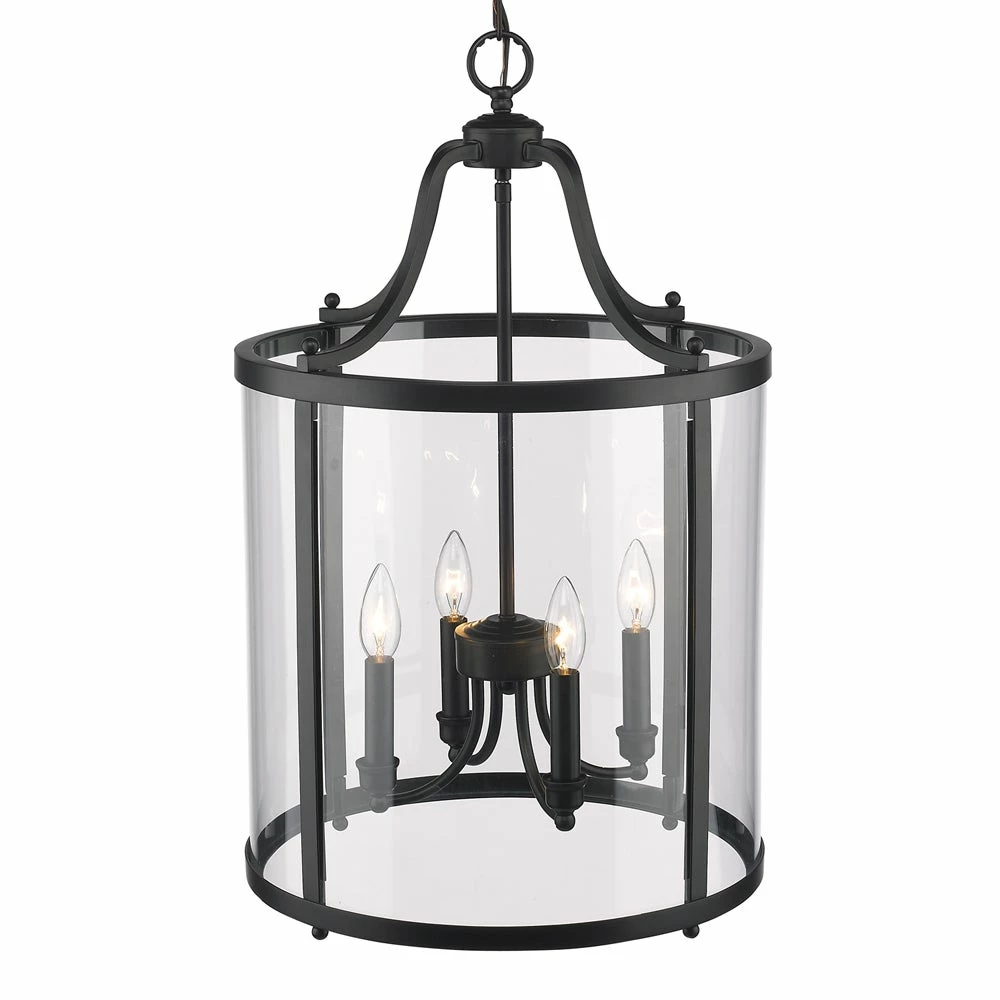 Deals βοΈ Golden Lighting's Payton Black Steel And Clear Glass 4-light Pendant π 5 Deals βοΈ Golden Lighting's Payton Black Steel And Clear Glass 4-light Pendant π - Image 3